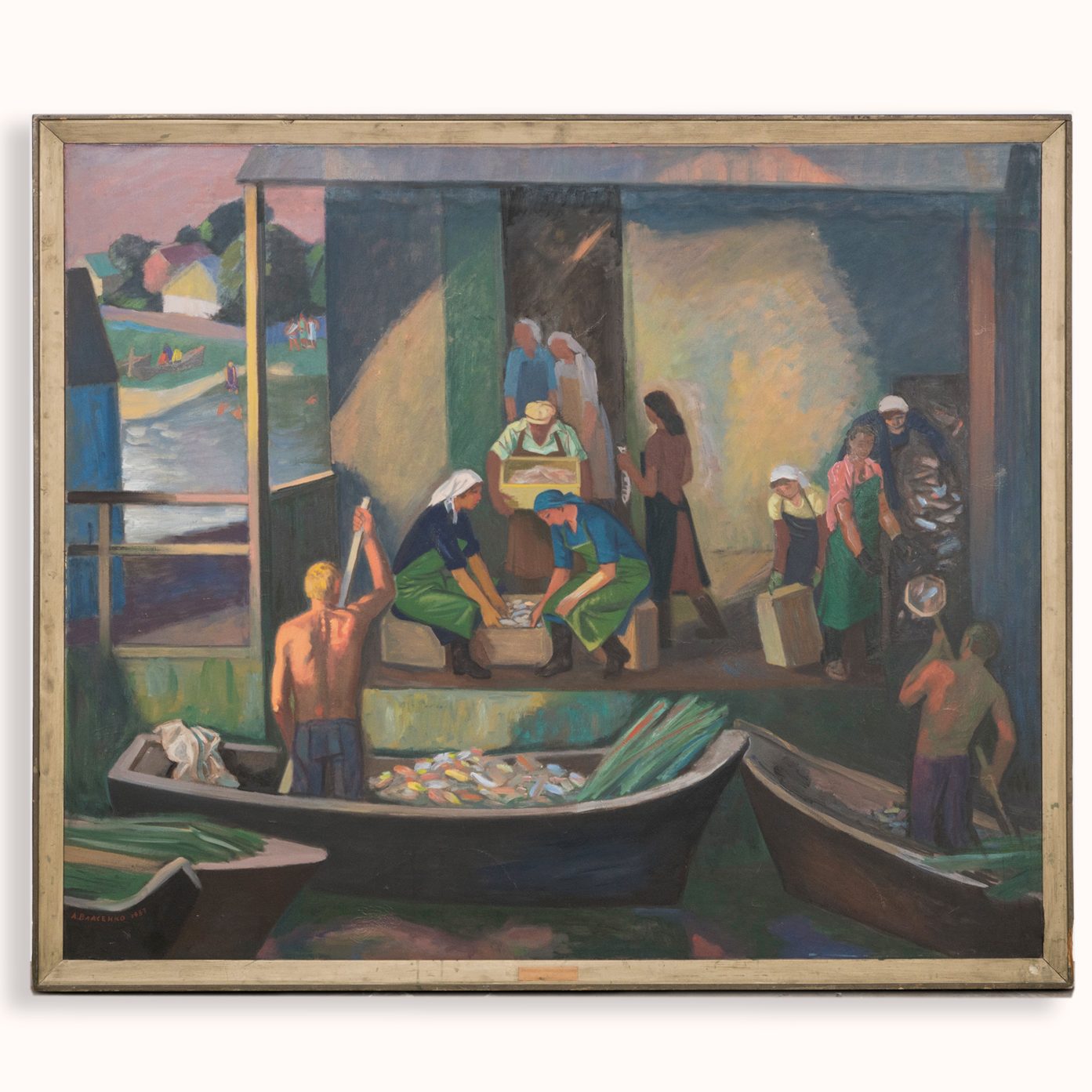 Russische schilderkunst na restauratie